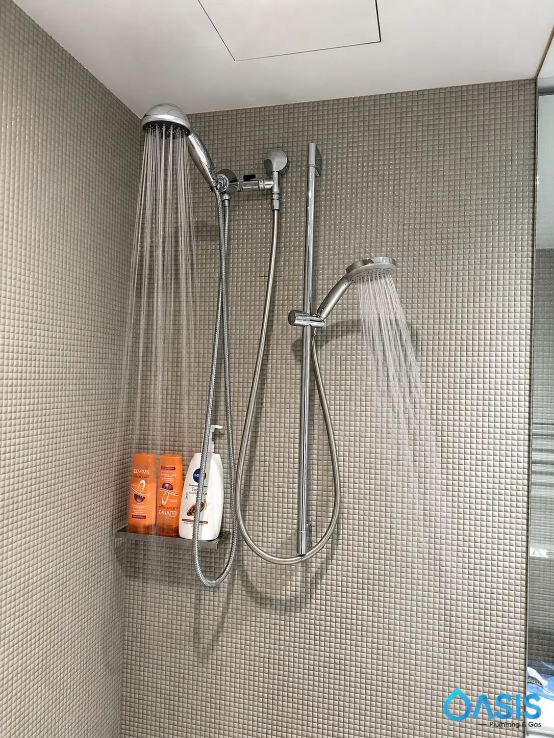Sydney CBD shower head install