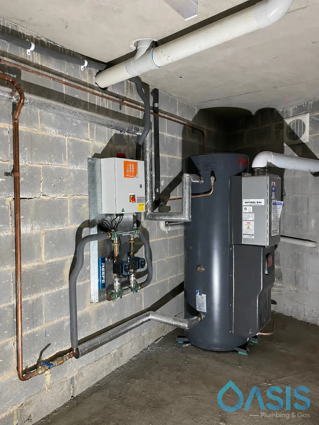 Sydney CBD plumbing Hot Water System Install